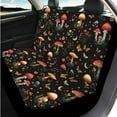 thumbnail image 3 of Garronmavis Cute Mushroom 14 Pcs Car Seat Covers Set with Car Head Rest Cover Steering Wheel Protector Armrest Cover Car Seat Belt Pad Covers Key Ring and Cup Coaster for Cars and SUV Seat, 3 of 6