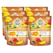 ORGANIC Dried Mango - Sunny Fruit - (30) 0.7oz Portion Packs per Bag | Purely Mangoes - NO Added Sugars, Sulfurs or Preservatives | NON-GMO, VEGAN, HALAL & KOSHER