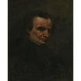 thumbnail image 2 of Gustave Courbet 15x18 Gold Ornate Wood Frame and Double Matted Museum Art Print Titled - Portrait of the Composer Hector Berlioz (1850), 2 of 4
