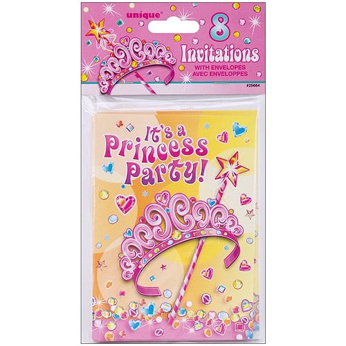 Party Invitations, 8-Pack - Walmart.com