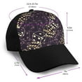 thumbnail image 2 of Naloa Dice Adult adjustable Print Baseball Hat, Patchwork curved brim baseball capfor Men and Women, One Size, 2 of 5