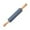 Blue, variant on Leodye 1PCS High Temperature Washable Thickening Dough Board Non-Stick Kneading Mat with Rolling Pin for Baking -14.96x2.09x2.09in