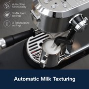 Delonghi Dedica Maestro Plus Espresso Machine with Automatic Steam Wand, EC950M