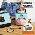 thumbnail image 3 of VEVOR 2 in 1 Tumbler and Hat Heat Press Machine, Mini Hat Heat Press for Caps and Hats, Tumbler Heat Press for 11-30oz Sublimation Tumblers and Mugs, Temperature and Time Control, Green, 3 of 9