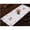 White, variant on Violet Linen Walking Santa Table Runner