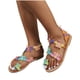 thumbnail image 4 of Amzcrzy Zapatos de mujer,Zapatos de mujer,Zapatillas de mujer, Sandalias planas con punta nueva y ligera para mujer Sandalias Mujer Zapatillas De Casa, 4 of 6