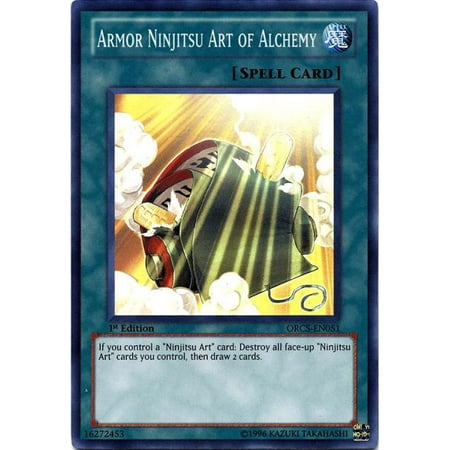 Ninjitsu Art - YuGiOh Order of Chaos Armor Ninjitsu Art of Alchemy ORCS-EN051