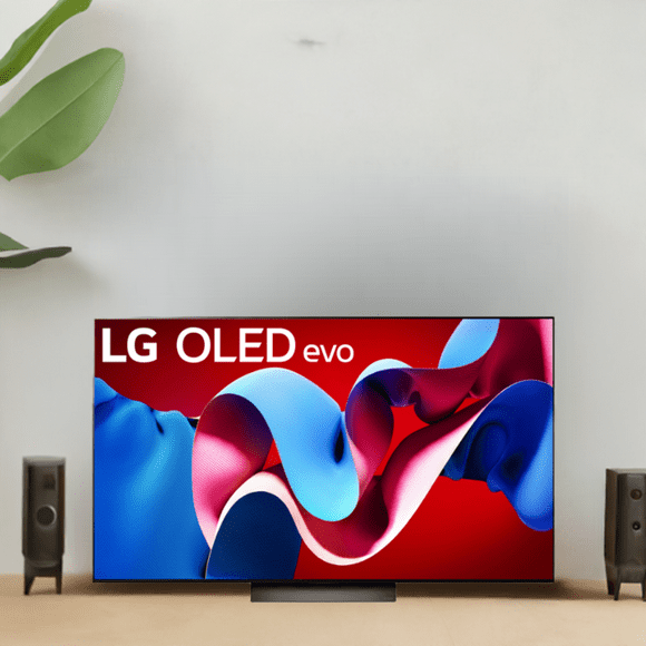 LG OLED65C4PUA 65" 4K UHD HDR OLED Evo webOS Smart TV- 2024 (Factory Refurbished)