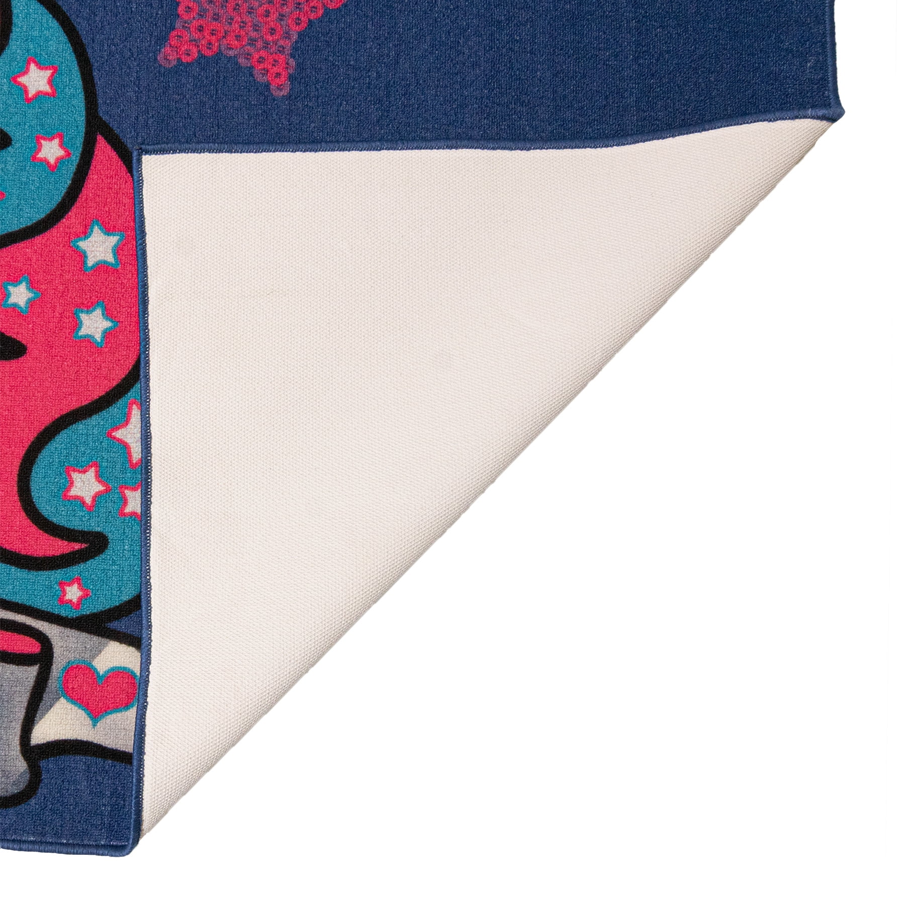 Jojo Siwa Unicorn HD Digitally Printed Rug, 4'6"x6'6"
