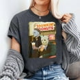 thumbnail image 2 of Inspired T-Shirt Michael Myers Drinking Coffee Funny Humorous Tee for Him, 2 of 5