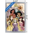 thumbnail image 3 of Disney Ultimate Princess Celebration - Castle Group Wall Poster, 14.725" x 22.375", Framed, 3 of 5