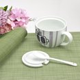 thumbnail image 6 of Unique Bargains Durable PVC Washable Woven Place Mat for Dining Tables and Home Use Green, 6 of 6