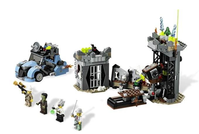 lego monster fighters zombie graveyard