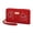 Red, variant on Love Vegan Leather Radiant Wallet