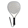 thumbnail image 3 of guohui Padel Racket Good Ball Control Supplies Sturdy for Summer Men Women Children White, 3 of 8