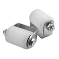 thumbnail image 2 of 2Pcs Slide Gate Guide Roller 3 Inches Hard Nylon Sliding Rolling Gates Guider Heavy Duty Ball Bearing Side Roller, 2 of 8