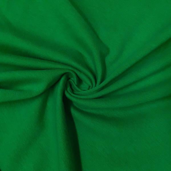 Cotton Jersey Lycra Spandex knit Stretch Fabric 58/60" wide (Kelly