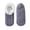 05#Gray, variant on Women's Cozy Non Slip Low Cut Socks, Warm Fluffy Lined Indoor Floor Slipper Socks for Bedroom Daily Use Coffee One Size