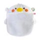thumbnail image 1 of Bolsa de malla de cesta con soporte para juguetes de succión lavable para almacenamiento de juguetes (pato blanco), 1 of 3