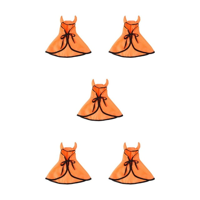 Capa decorativa Ajustable Greeniant para mascotas Halloween Naranja S Type2 NO2