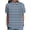 Dark Blue, variant on TOWMUS Linen Shirts Women Women's Summer Doll Neck Top With Print Short Sleeve Pullover Top Casual Shirts for Women Womens Tops Pink