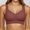 Coffee, variant on WCJM Beige High Waist Bra and Panty Set Yoga Bras for Women No Padding with Adjustable Back Hooks V-Neck Basic Wireless Racerback Bra Low Support Workout Sports Bra