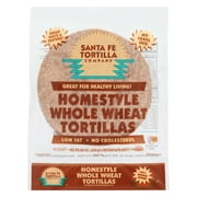 Santa Fe Tortilla Company 8" Homestyle Whole Wheat Flour Tortillas, 12 Count (24 oz)