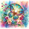 thumbnail image 1 of 5D DIY Taladro Parcial en Forma Especial Mariposa 30x30cm, 1 of 9