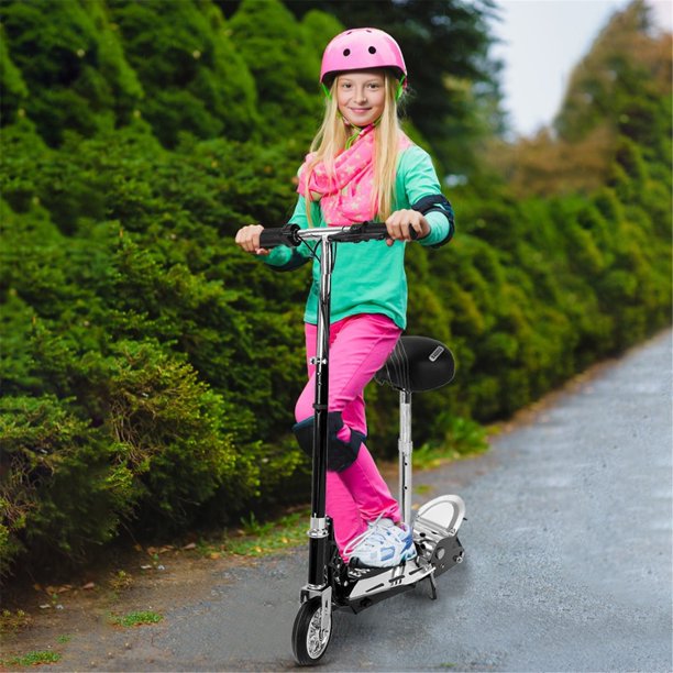 TOY LIFE Upgrade Electric Scooter with Adjustable Handlebar And Movable