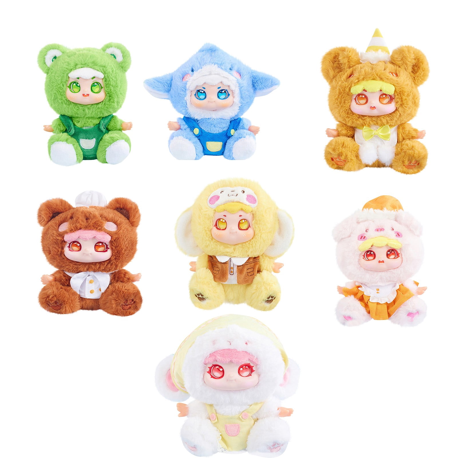 2026 New Plush Pendant Blind Box, Stuffed Animals Toys Random Design Action Figures Collectible Toys Decorations, Mystery Box Birthday Gifts for Holiday Xmas Easter for Friend( Random-1Pc)