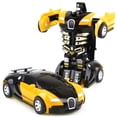 thumbnail image 1 of Coche robot deformable, juguete para niños, robot automático, juguete genial para cumpleaños de niños., 1 of 4