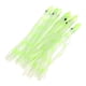 thumbnail image 4 of Faldas de Pulpo de Plástico DYNWAVEMX 9 cm Verde Señuelos Calamar Faldas, 4 of 8