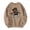 Camel_007, variant on Halloween Themed Sweatshirt Men Pumpkin Ghost Printed Casual Long Sleeve Spooky Pullover Sweatshirt Fall Winter Fashion Comfy Tee Shirts Purple XXXL