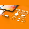 thumbnail image 5 of j5create USB-C 3.1 to Type-A Adapter, JUCX05, 5 of 8