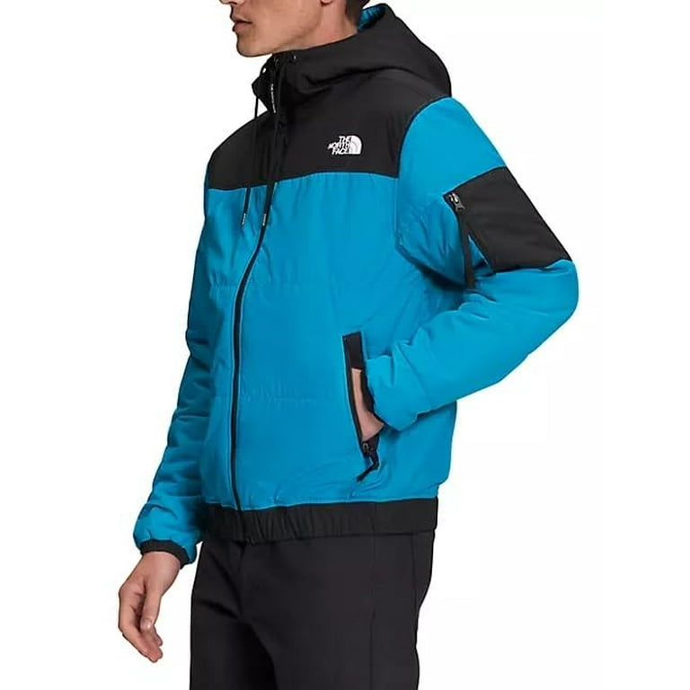 North face blue bomber jacket discount