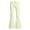 #02-Beige, variant on Bell Bottom School Uniform Pants for Girls Flared Elastic High Waisted Vintage 70s Classic Stretchy Wide Leg Pants , 11-12 Years, White