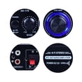 thumbnail image 2 of Sidaley Amplificador de potencia de Audio para coche, amplificador de Audio HIFI Bluetooth, sistema de sonido de cine en casa, amplificador de Radio Cables de audio/vídeo, 2 of 6