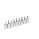 thumbnail image 1 of Juego de 9 dados Torx Urrea 5239C, 1 of 2