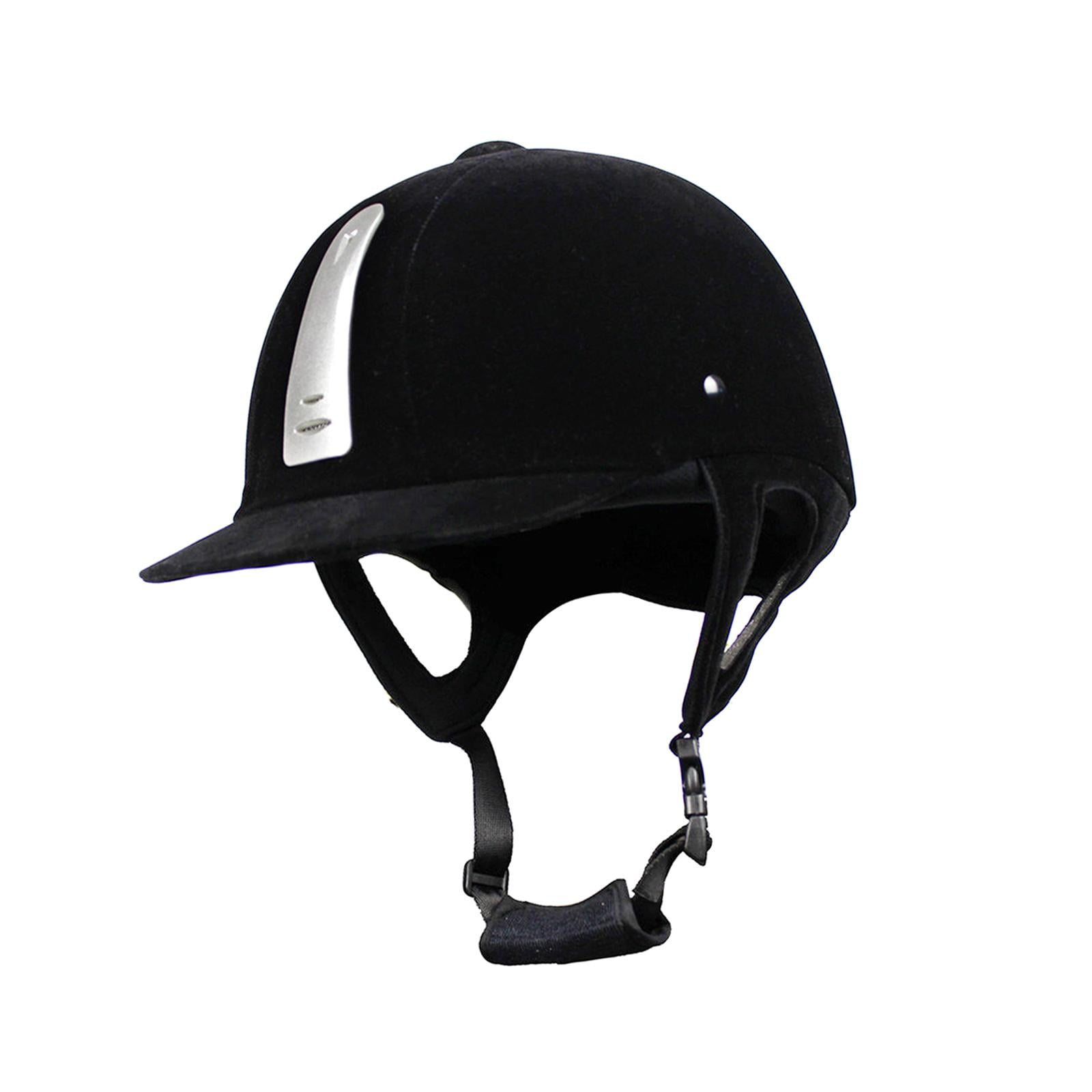 Wswqop Men Women Equestrian Hat Equestrian Equipment Comfortable Outdoor Sports Hat Cap M