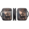 thumbnail image 7 of TSOVTHRID Deer Cross Starry Sky Print Bible Cover Case Church Bag for Women Men, Quilted Bible Cover with Pen Slot, Multi-Functional Black Carrying Book Case for Bibles Study, 7 of 7
