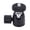Silver, variant on YAHHU Mini Tripod Ball Head 360 Degree Swivel with 1/4 Inch Screw and Hot Shoe Mount Adapter for DSLR Camera Ring Light, Silver Ball