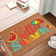 thumbnail image 4 of Giyblacko Area Rug Door Mats Summer Welcome Sign Hello Sunshine Doormat Funny Cute Doormat Door Mat Welcome Friends Doormat Funny Doormat New Home Door Mat, 4 of 5
