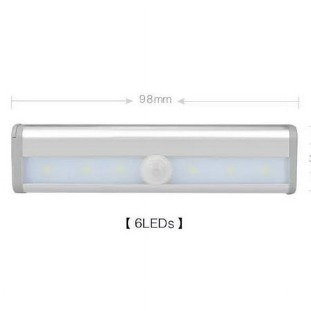 

Intelligent LED human body induction light wireless magnetic led Cabinet wardrobe light USB rechargeable induction night light