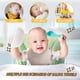 thumbnail image 4 of Baby Drool Bibs, Breathable Double Layer Cotton Muslin Bibs Nursing Bib Bandana Bibs for 0-2 Years Infants and Toddlers, 4 of 4