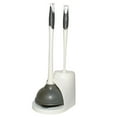 thumbnail image 6 of 1 Set Toilet Bowl Brush & Plunger Combo Set with Storage Caddy - Toilet Plunger for Bathroom, Bathroom Organizers & Storage, Bathroom Accessories, Toilet Unclogger, Long Handled Toilet Brush, 6 of 9