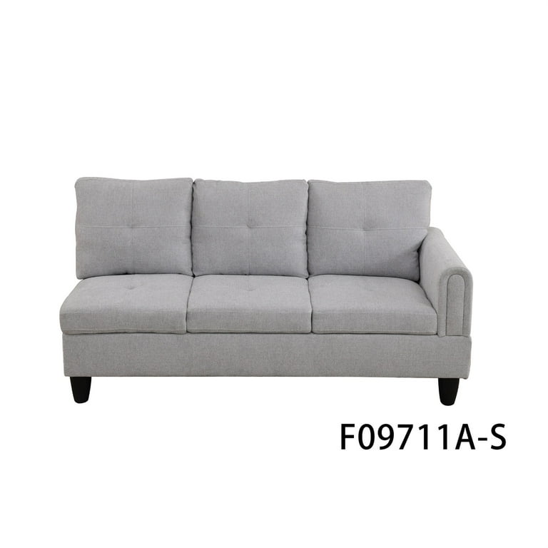 FLANNEL SOFA グレー Signature Design by Ashley Avenal Park Flannel Sofa - Walmart.com