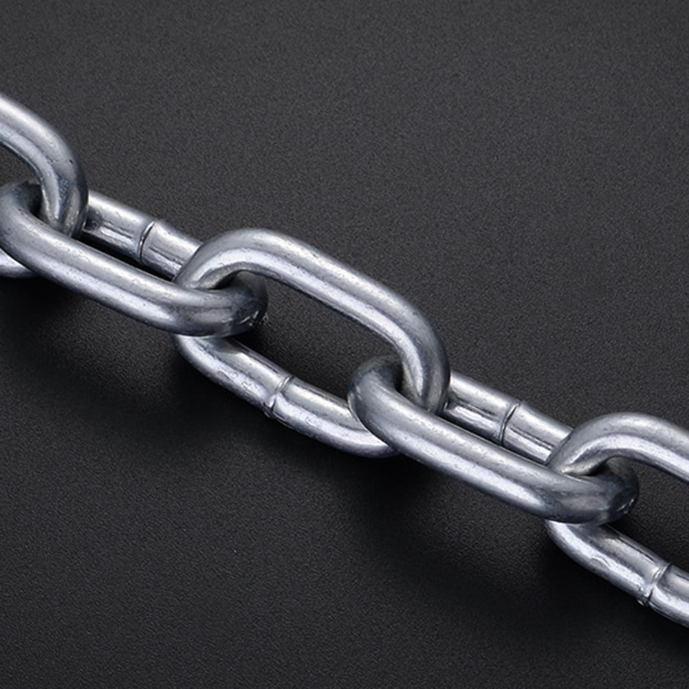 unbranded Waterproof Lock Heavy Duty Chain Padlock 5mmX2m Silver