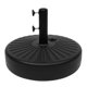 thumbnail image 4 of Zimtown Paragüero Redondo de 20" con Base de Plástico para Playa, Color Negro, 4 of 8