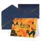 thumbnail image 4 of Linterna de calabaza 7 tarjeta de felicitación impresa Feliz Navidad conveniente enviar familiares y amigos, 4 of 4