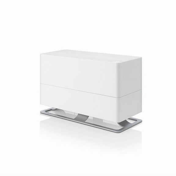 Stadler Form humidifier Oskar big, energy-saving evaporator, with automatic switch-off, night mode, for large rooms up to 1'100 sq. ft., very quiet, white